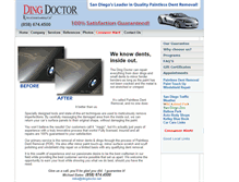 Tablet Screenshot of dingdoctor.net